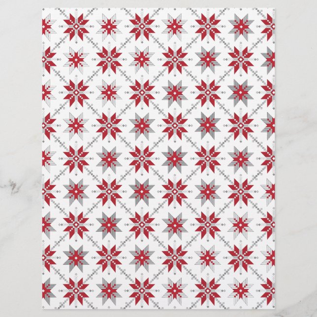 Latvian Morning SUN motif géométrique V (Devant)