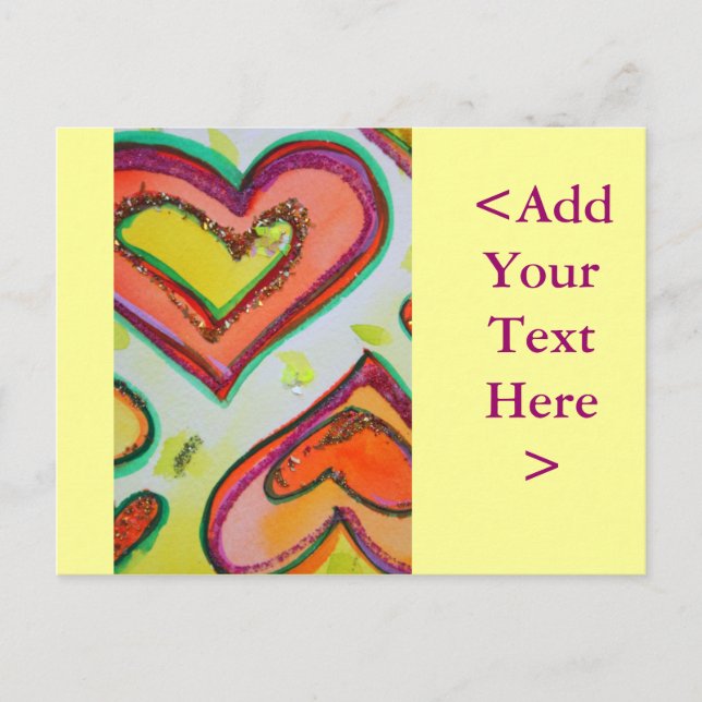 Lauder Carte Postale Deux Coeurs (Devant)