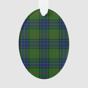 Lauder tartan bleu vert plaid