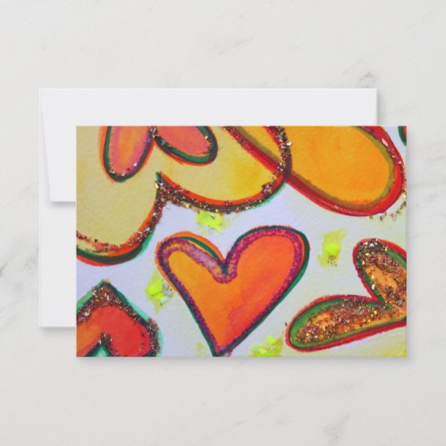 Laugh Hearts Garden Petites invitations ou Invitat (Devant)