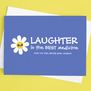 Laughter Is The Best Medicine Carte De Vœux