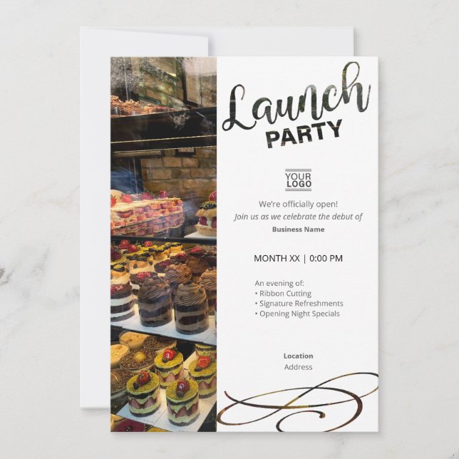 Launch Party Invitation Template (Devant)