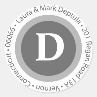Laura et Mark Deptula Étiquette de adresse no 2