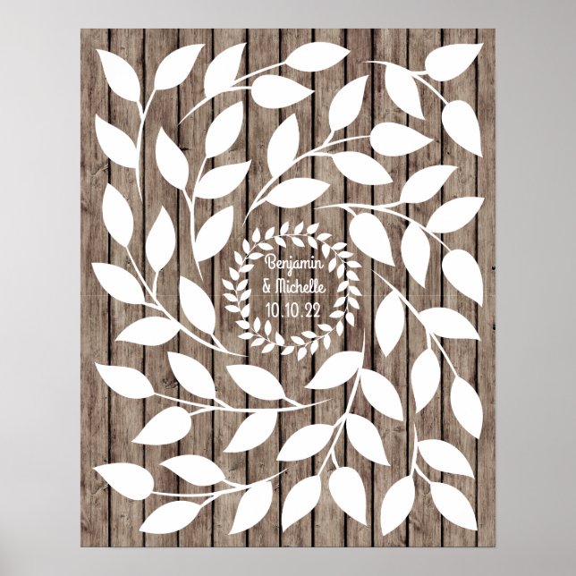 Laurel - 50 Alternative de Livre d'Or de Mariage (Devant)