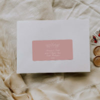 Laurel Leaf Adresse de retour Étiquette de message