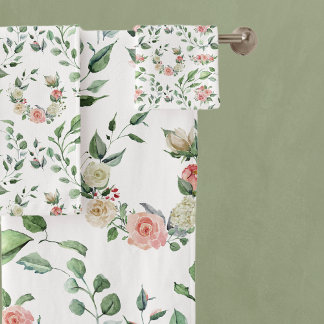 Laurelles de rose blanche et rose moderne