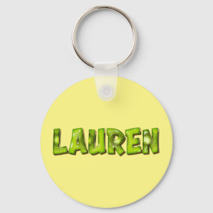 Lauren Name Kiwi Design Porte-clés