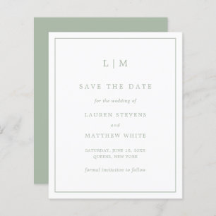 Lauren Sage Green Budget Mariage Enregistrer la da