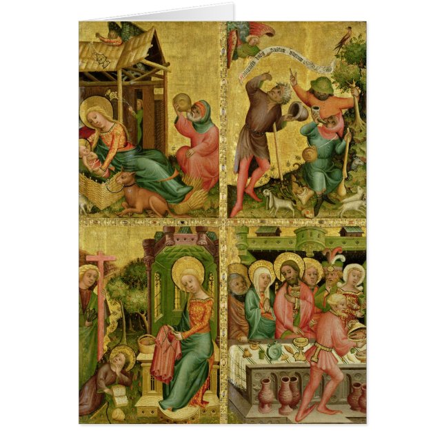 L'autel de Buxtehude, droite, 1400-10 (Devant)