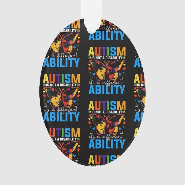 L'Autisme N'Est Pas Un Handicap, C'Est Un Différen (devant)