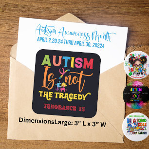 L'autisme n'est pas une tragédie - Stickers Sensib