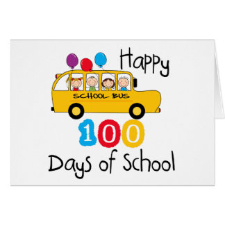 L'autobus scolaire célèbrent 100 jours