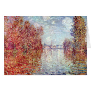 L'automne à Argenteuil par Claude Monet