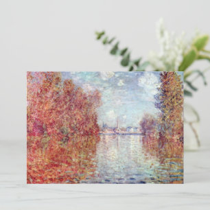 L'automne à Argenteuil par Claude Monet