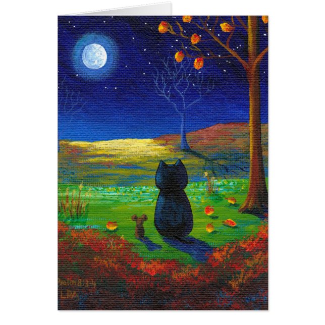 L'automne chrétien de lune de chat laisse (Devant)