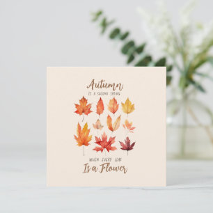 L'automne est le deuxième printemps - Feuilles d'a