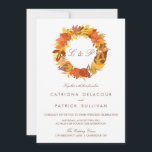 L'AUTOMNE LAISSE UNE INVITATION MARIAGE DE AUTOMNE<br><div class="desc">L'AUTOMNE LAISSE UNE INVITATION MARIAGE DE AUTOMNE DE WREATH</div>