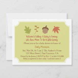 L'automne vous appelle, Invitation à une baby show