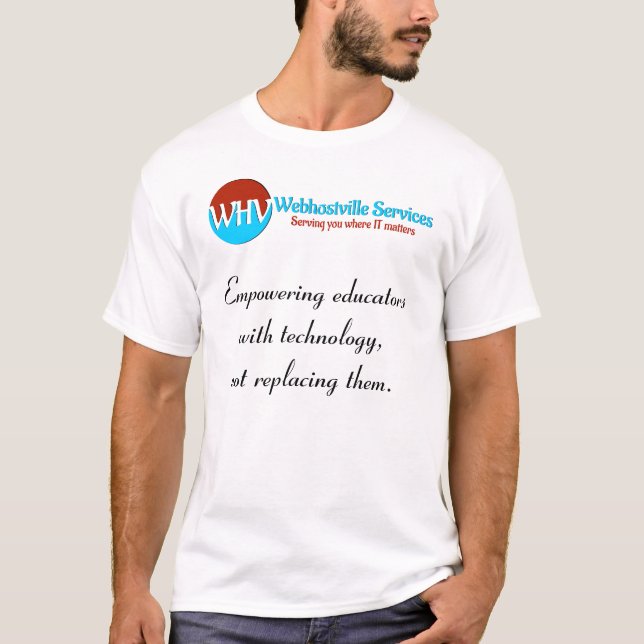 "L'autonomisation rencontre le confort : T-shirt h (Devant)