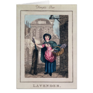 Lavande, barre de temple, des 'cris de London