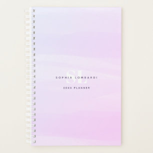 Lavande Chic Simple Lavande Aquarelle Laver Planne