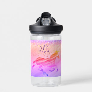 Lavande de citron et bouteille d'eau de licorne ro