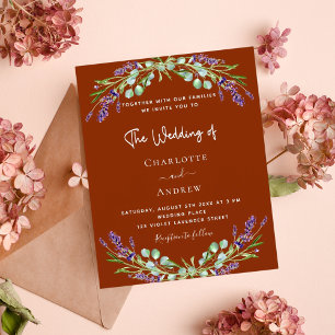 Lavande de terre cuite fleurie verdure budget mari