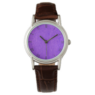 Lavande en mosaïque violette, Montre poignet femme