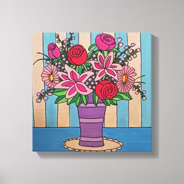 Lavande Fleurs Étiquettes Impression (Recto)