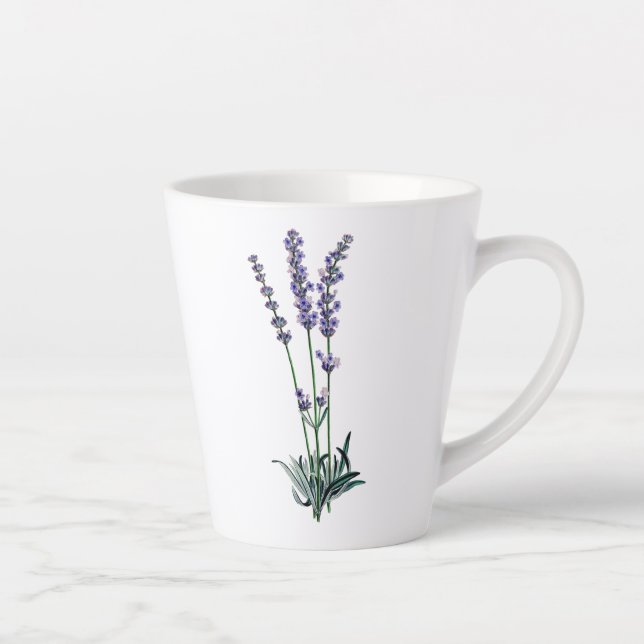 Lavande Flower Calme Mug (Droite)