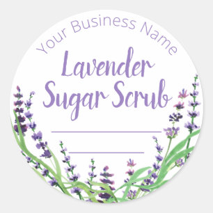 Lavande parfumé sucre Étiquettes