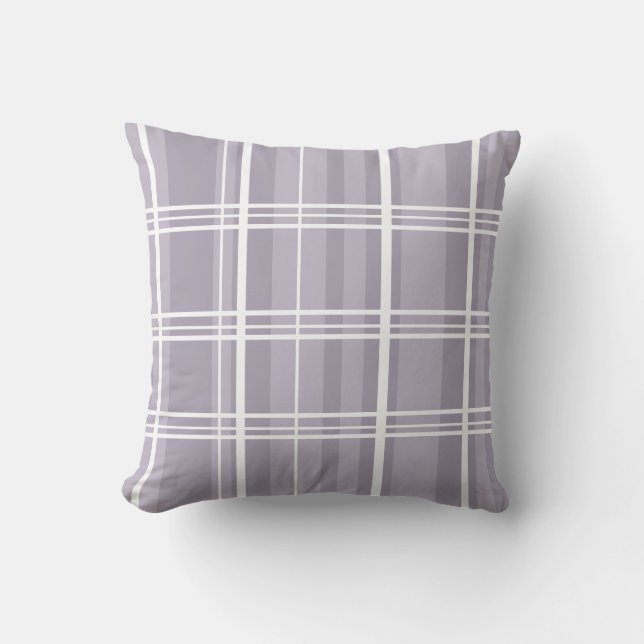 Lavande souple et oreiller à lancer de mauve (Recto)