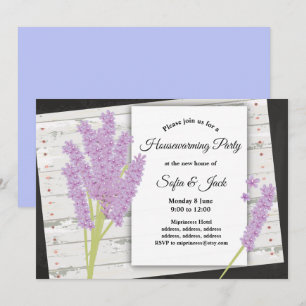 lavande, violet, invitation à la maison
