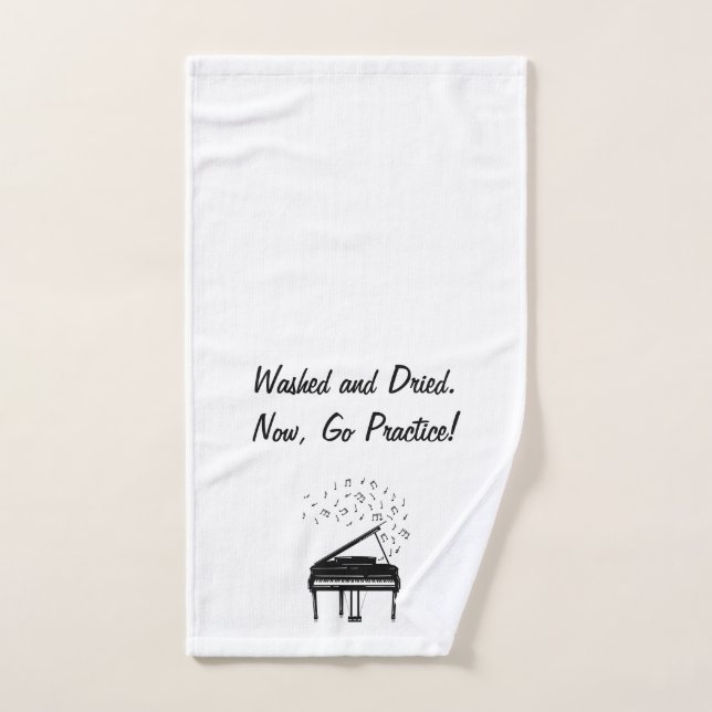 Lavé et séché, Maintenant, Prends-toi Pratique ! (Serviette à main)