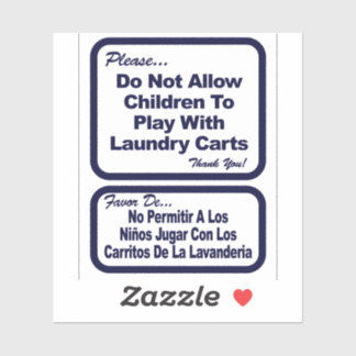 Lave-linge Lave-linge Sticker bleu