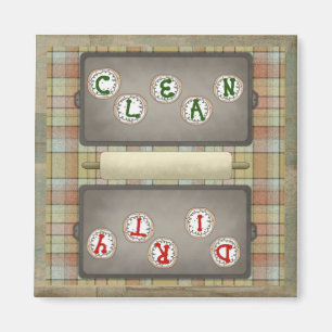 Lave-vaisselle Magnet Cookies et broche