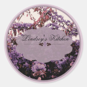 lavendar azalées étiquettes