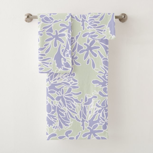 Lavender Agapanthus flower Sage Green (En situation)