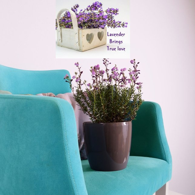 Lavender Apporte Vraiment Amour Poster Wall Art (Créateur téléchargé)