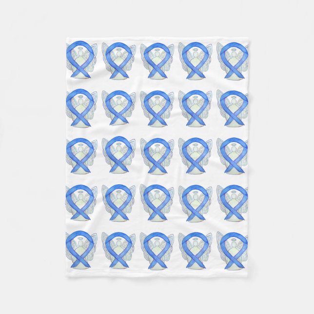 Lavender Cancer Sensibilisation Ruban Couvertures  (Devant)