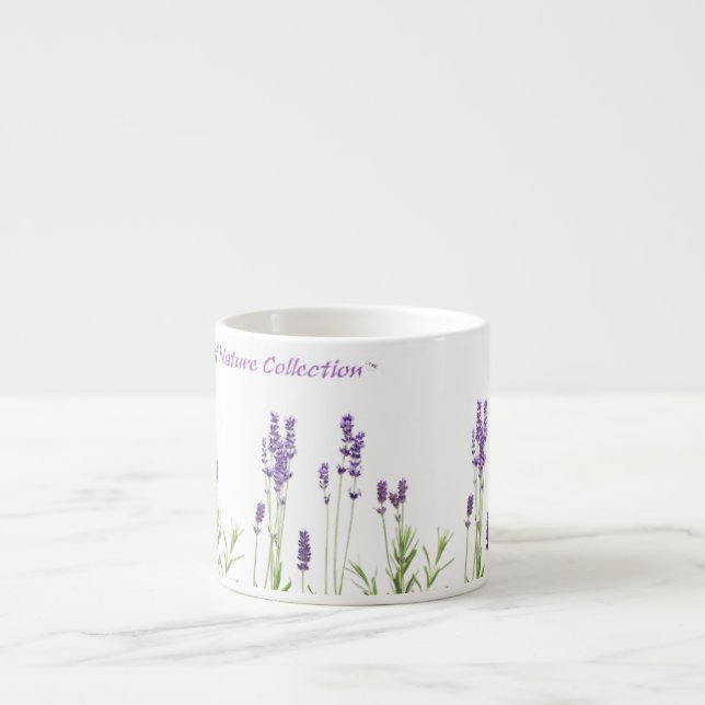 Lavender Espresso Mug (Devant)