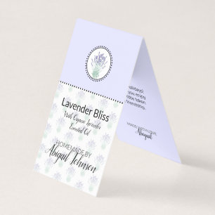 Lavender Étiquette de bain et corps fait maison