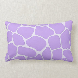 Lavender Giraffe Imprimer les Coussins américains