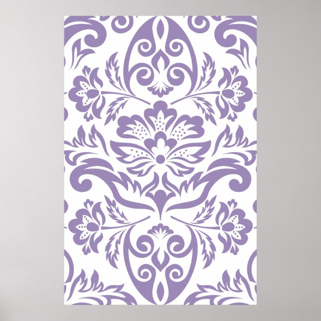 Lavender Lace Regency Gallery Wedding Poster 2 (Devant)