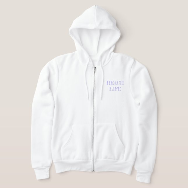 Lavender Lighthouse Sweat - shirt à capuche zippé (Poser)