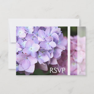 ©Lavender & Pink Hydrangeas Wedding RSVP