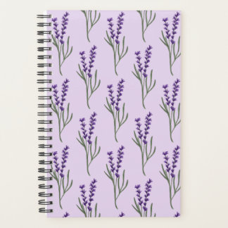 Lavender Planner - Motif violet