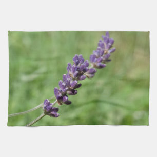 Lavender Stalk Photo Serviette de thé