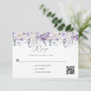 Lavender White Peonies Rose Floral