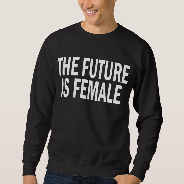 L'avenir est le sweatshirt des hommes féminins (Devant)